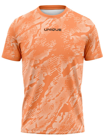 Orange Breathable Performance T-Shirt
