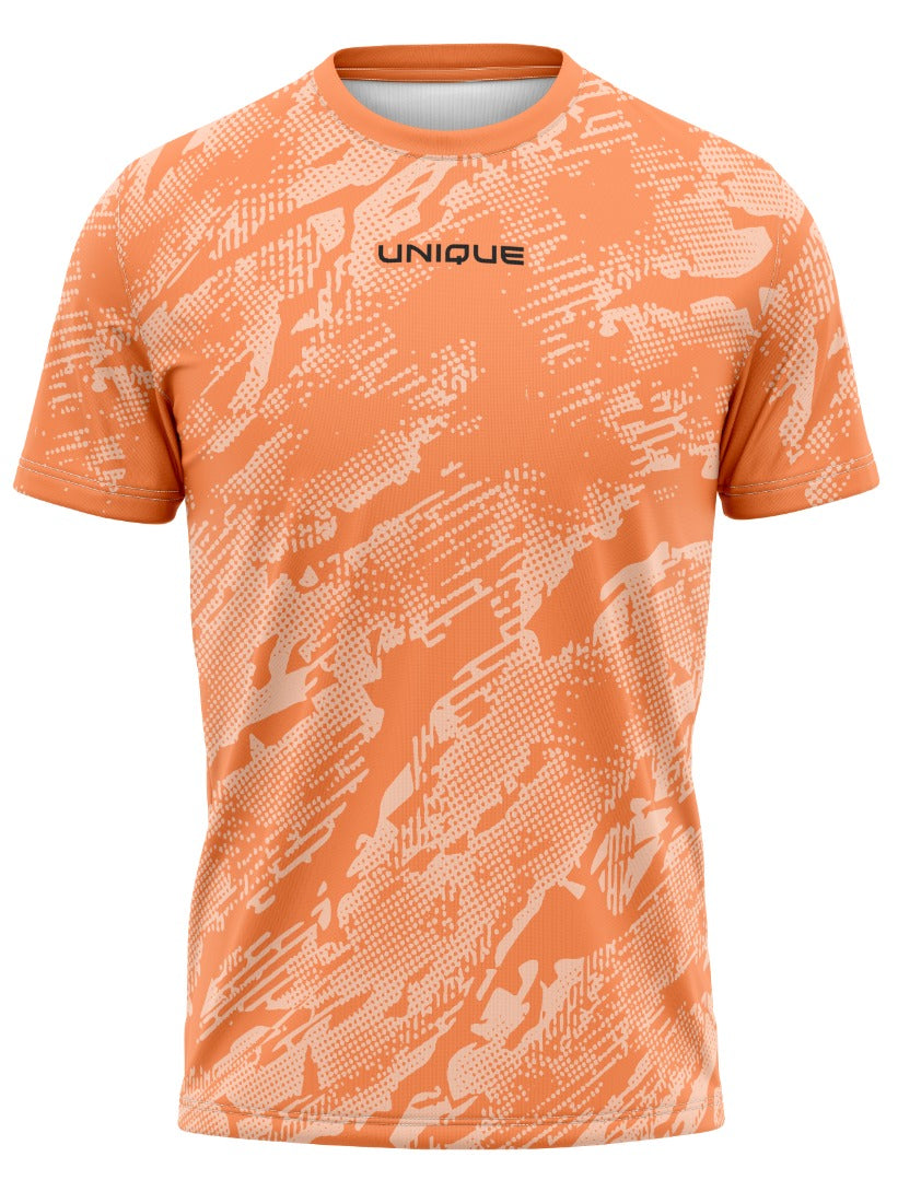Orange Breathable Performance T-Shirt
