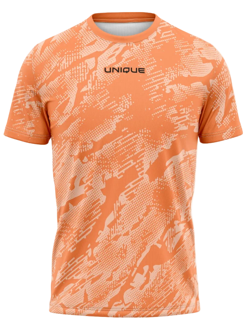 Orange Breathable Performance T-Shirt