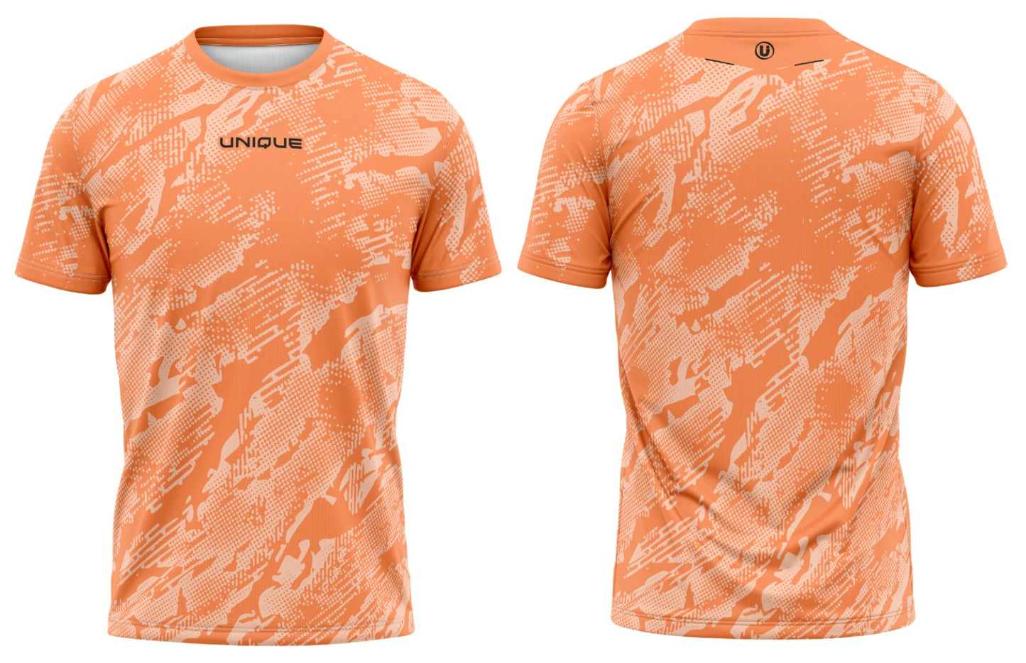 Orange Breathable Performance T-Shirt