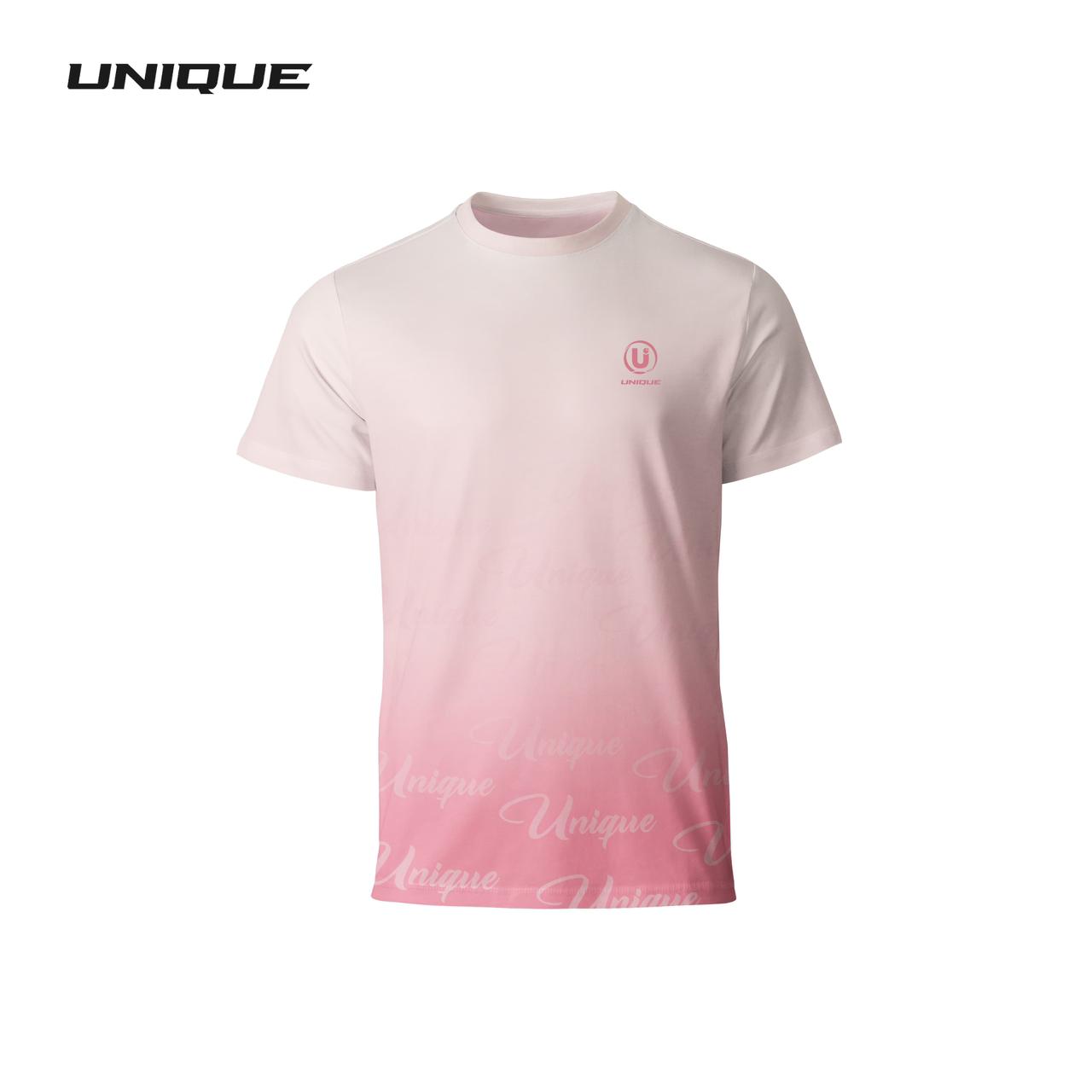 Performance Gradient Sports T-Shirt – Blush Fade