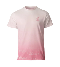 Performance Gradient Sports T-Shirt – Blush Fade