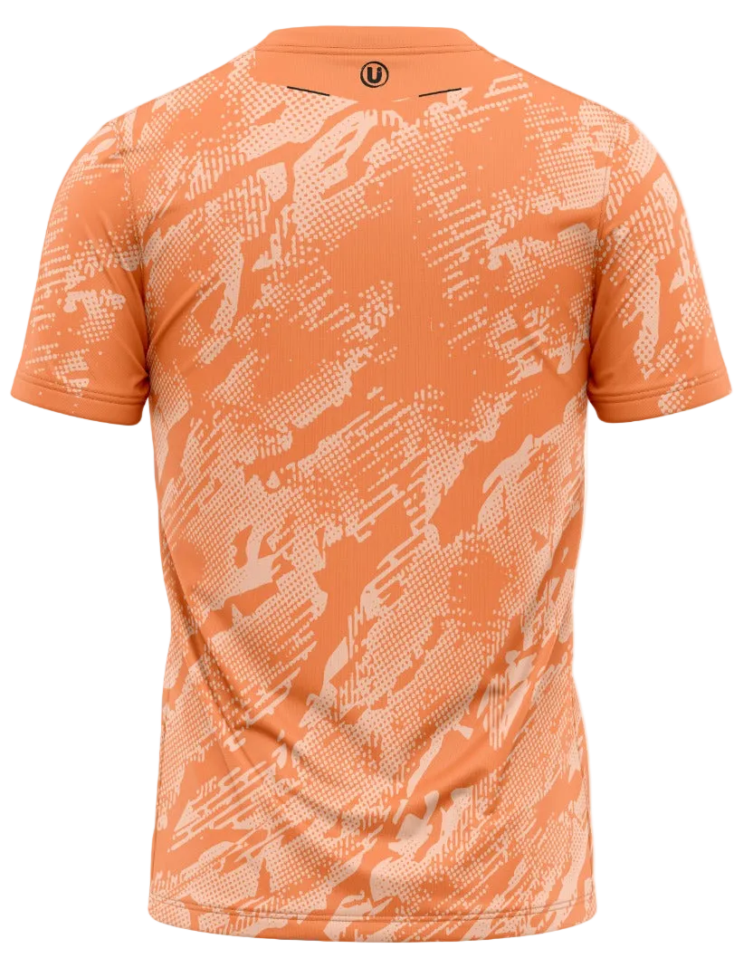 Orange Breathable Performance T-Shirt