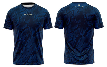 NAVY BLUE Breathable Performance T-Shirt